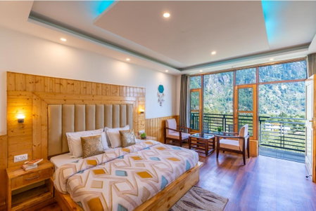 The 14 Gables, A Boutique Stay, Manali - Pet Friendly - Balcony Rooms - Crown Palace, Manāli, India