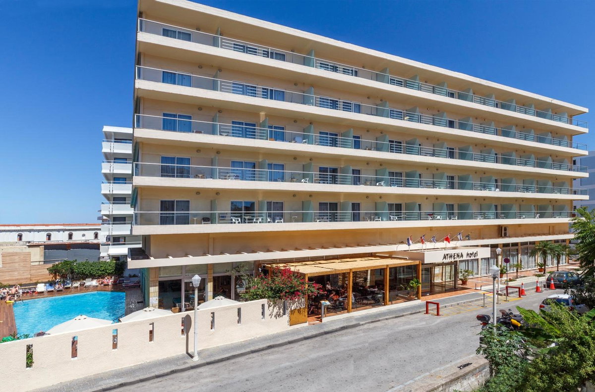Отель · Athena Hotel, Rhodes Town