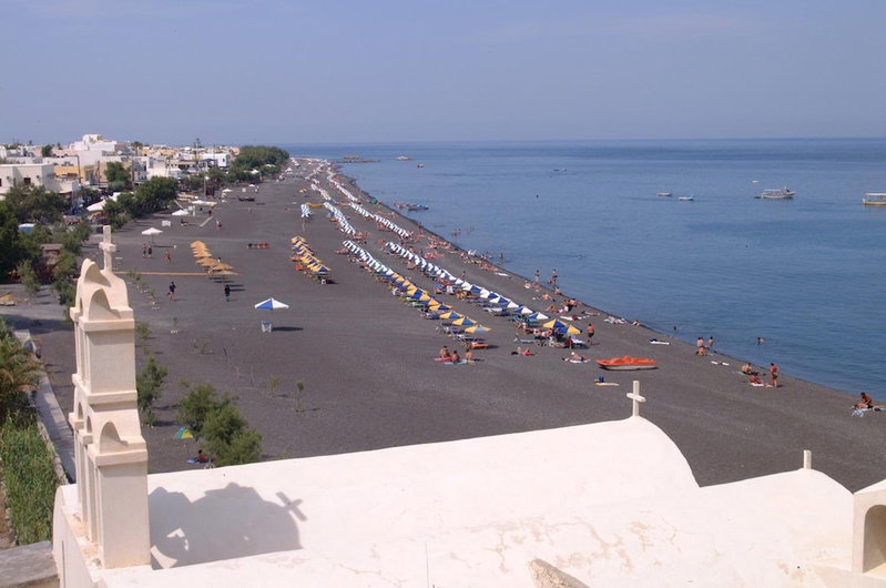 Kamari Blu, Santorini, Grecia