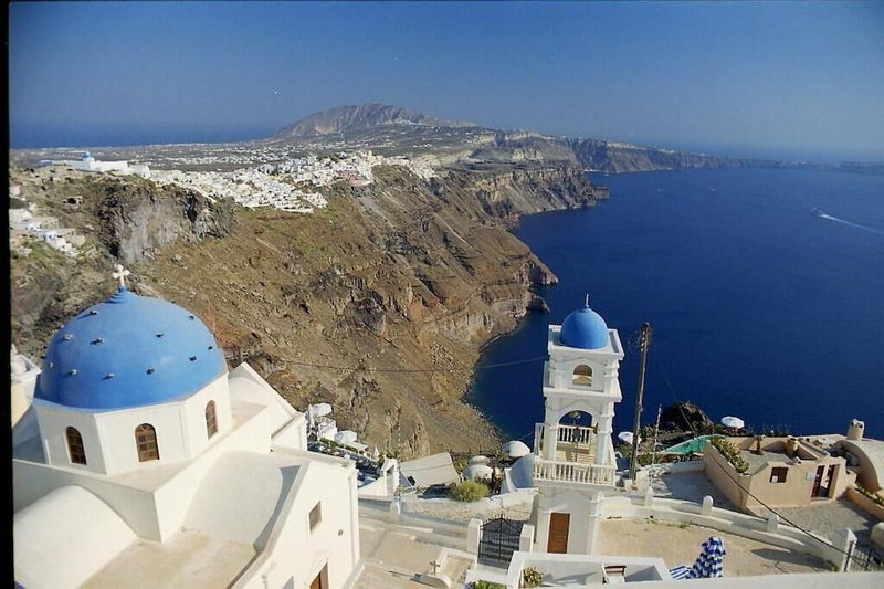 Kamari Blu, Santorini, Grecia