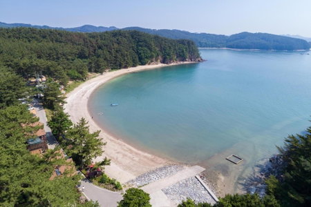 Healing beach pension, Taean, Corea del Sur