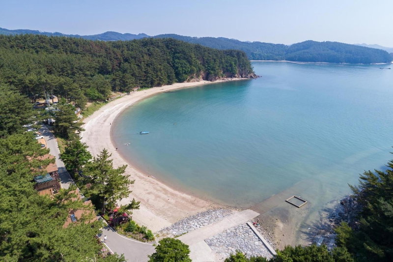 Healing beach pension, Taean, Corea del Sur