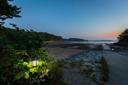 Healing beach pension, Taean, Corea del Sur