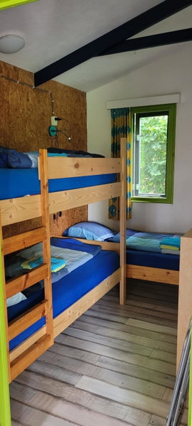 De Horizon, slapen in hutten, Kloosterburen, Países Bajos