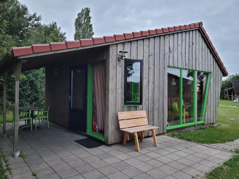 De Horizon, slapen in hutten, Kloosterburen, Países Bajos