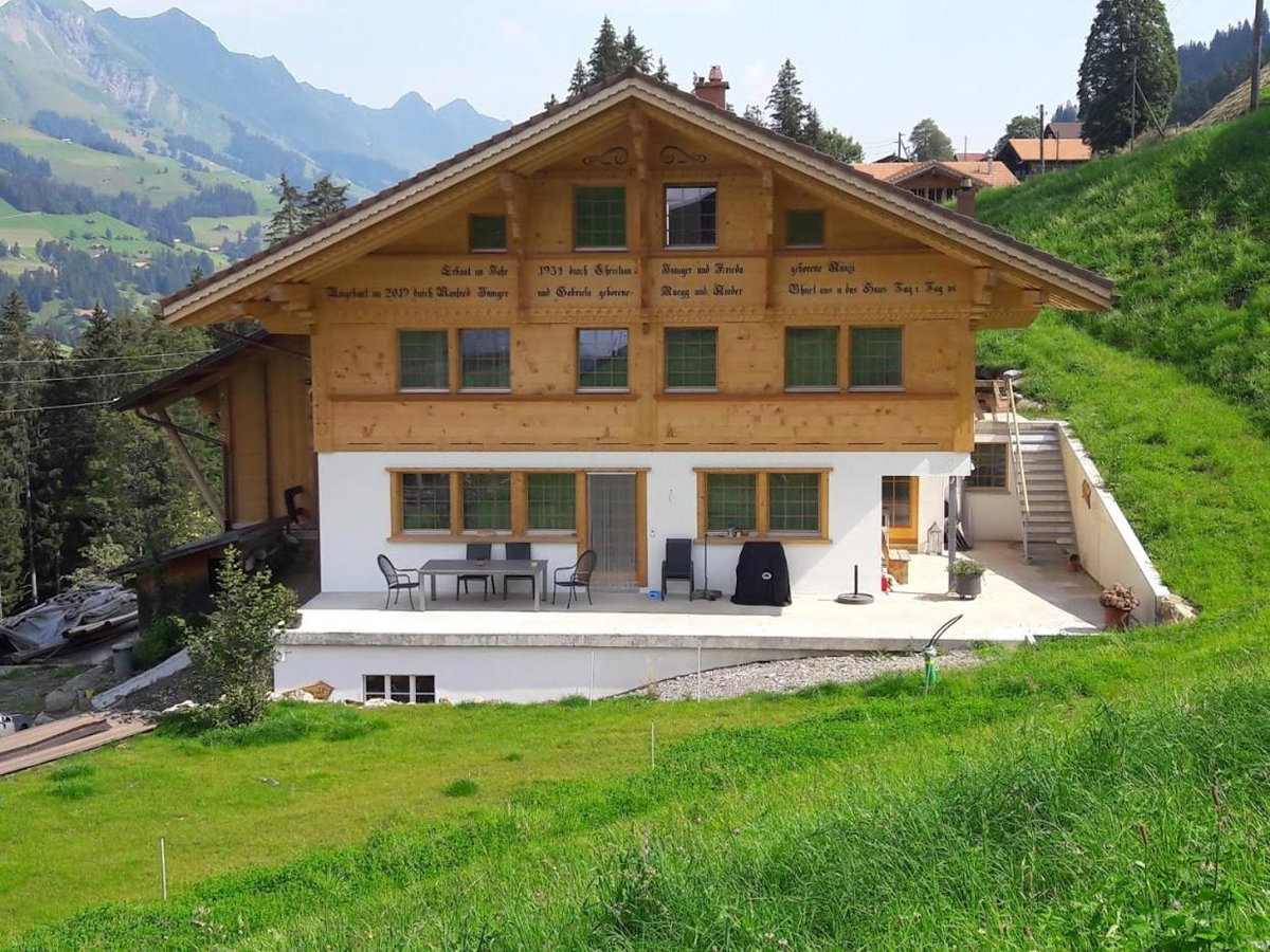 Ferien in der Bergwelt von Adelboden, Switzerland