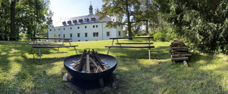 Depandance - vedlejší budova u Zámku Třešť, Třešť, Czechia