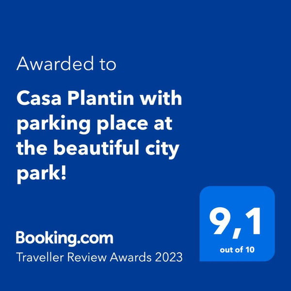 Casa Plantin with parking place at the beautiful city park!, Antwerp, Belgium