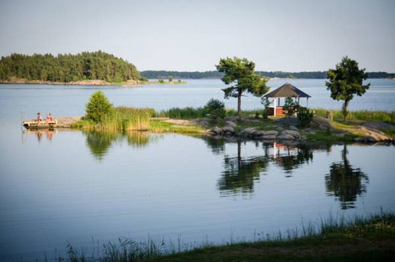 Skärgårdsbyn S:t Anna, Mon, Sweden
