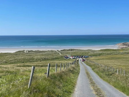 Donegal Beach Cottage with Sea Views & Internet TV, sleeps six, Lettermacaward, Ireland
