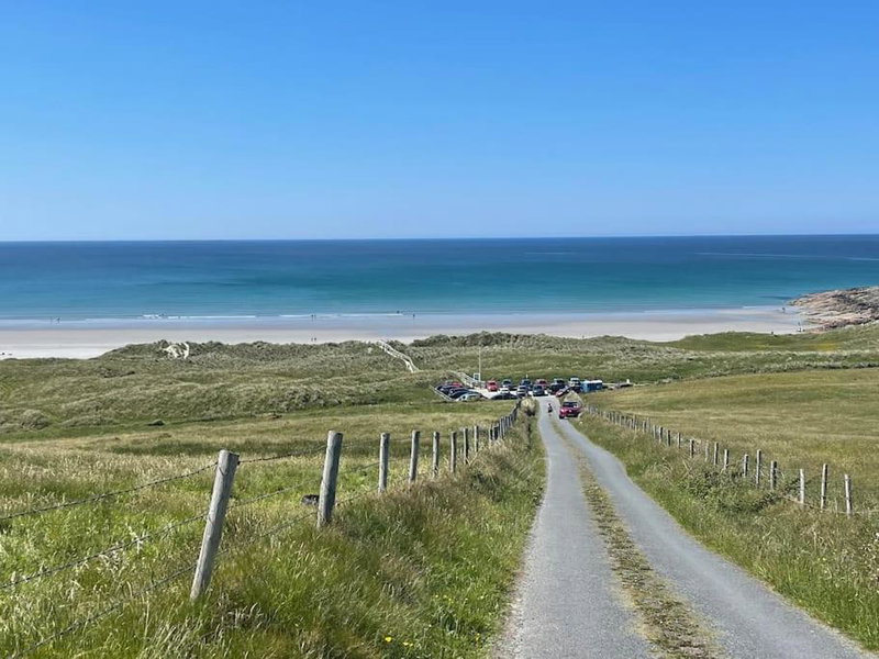 Donegal Beach Cottage with Sea Views & Internet TV, sleeps six, Lettermacaward, Ireland