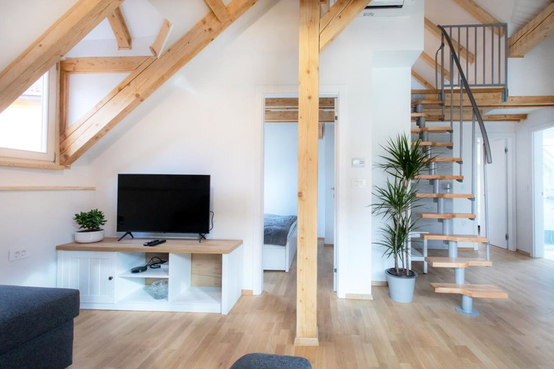 Bright & Spacious Loft In The Heart Of Old Town, Ljubljana, Slovénie