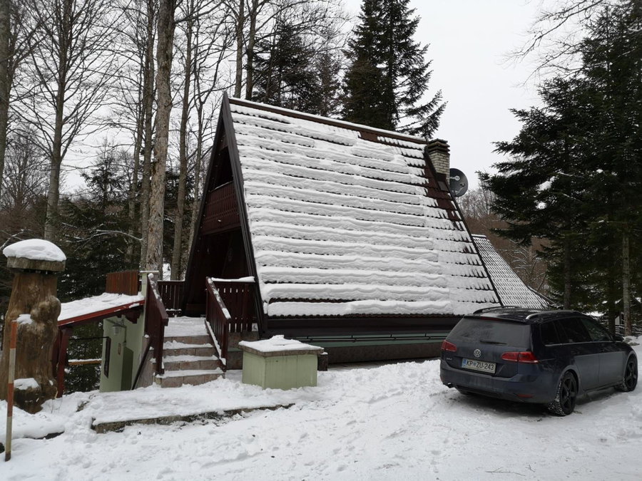 Koča Planika, Sviščaki, Ilirska Bistrica, Slowenien