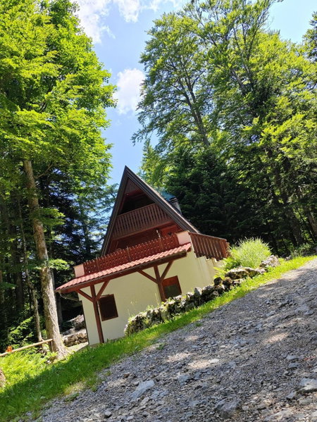 Koča Planika, Sviščaki, Ilirska Bistrica, Slowenien