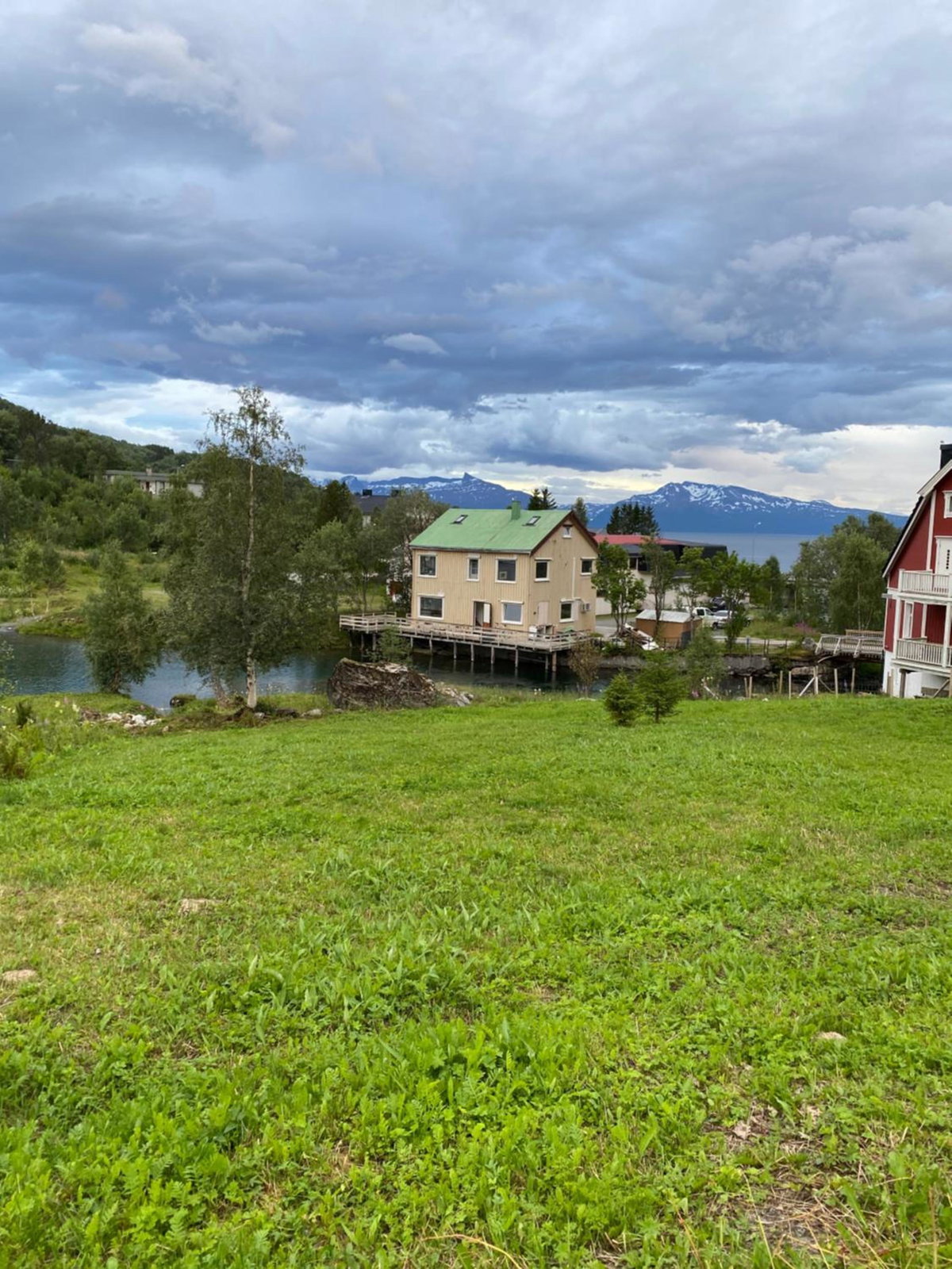 House on the lake, Norway