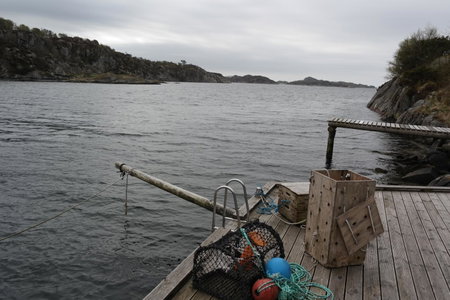 Idyllisk feriested, Røyksund, Norwegen