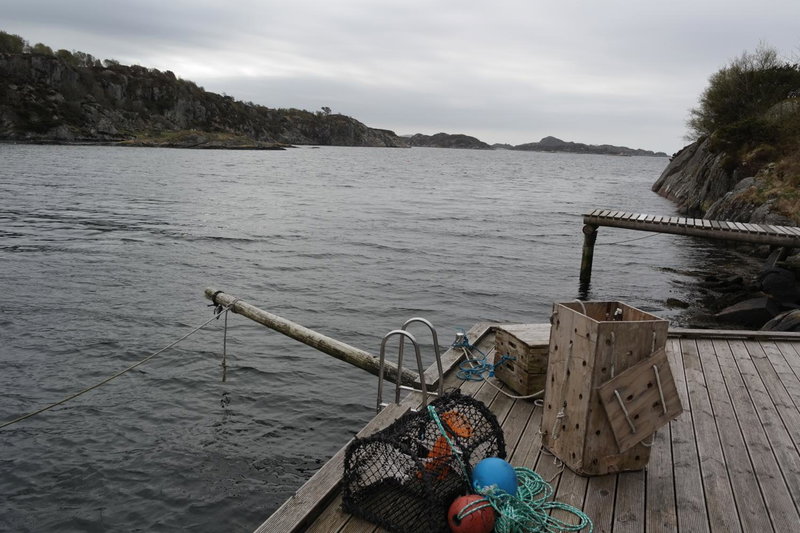 Idyllisk feriested, Røyksund, Norwegen