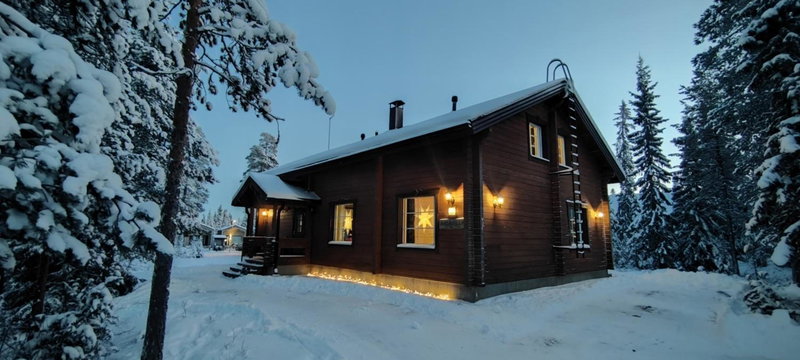 Aada Villa by the slopes, Syöte, Finlandia