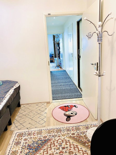 two bedrooms,dining area and bathroom with private entrance, Kotka, Finland