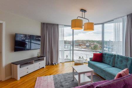 Apartamentai Elija su vaizdu į jūrą, Šventoji, Lituanie
