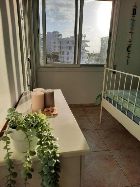Sea-Esta Seaview Apartment, 200 meters to the beach, Larnaka, Кипр
