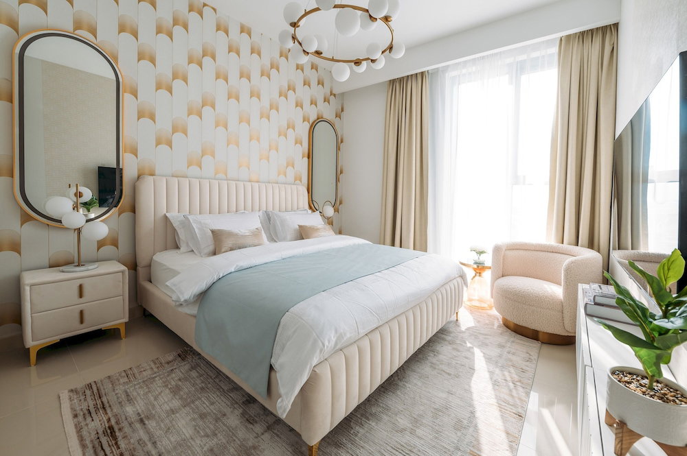 Elegant Stay: Balcony & Stunning Dubai Creek Views, Vereinigte Arabische Emirate