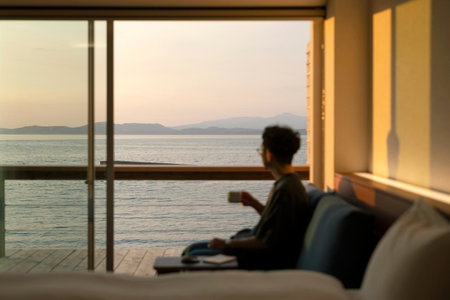Iseya, Seaview Private Oceanside Bath, Unzen, Japan