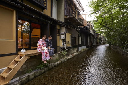 Rinn Shijo Takasegawa, Kyoto, Japan