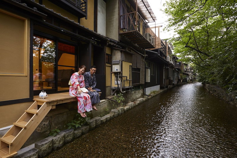 Rinn Shijo Takasegawa, Kyoto, Japan