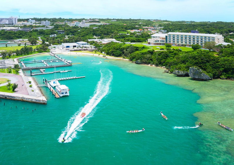 Marine Piazza Okinawa, Motobu, Japan