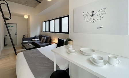 b hotel Neko Yard, Hiroshima, Japan