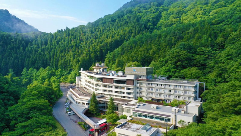 Ooedo Onsen Monogatari Higashiyama Grand Hotel, Aizuwakamatsu, Japan