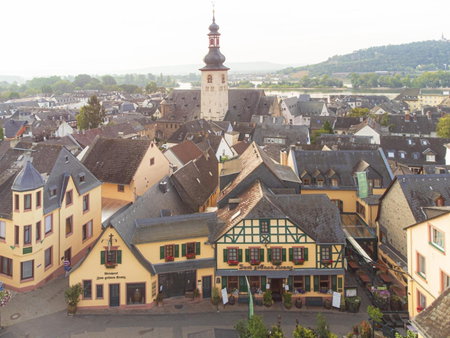 Weinhotel des Riesling Zum Grünen Kranz, Rüdesheim am Rhein, Germany