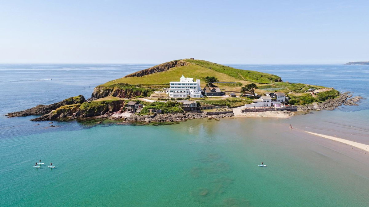 Отель · Burgh Island Hotel, Bigbury On Sea