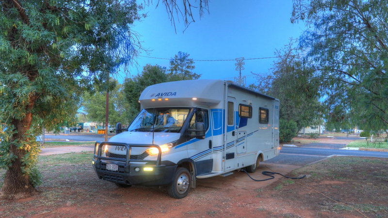 Cobar Caravan Park, Cobar, Australia