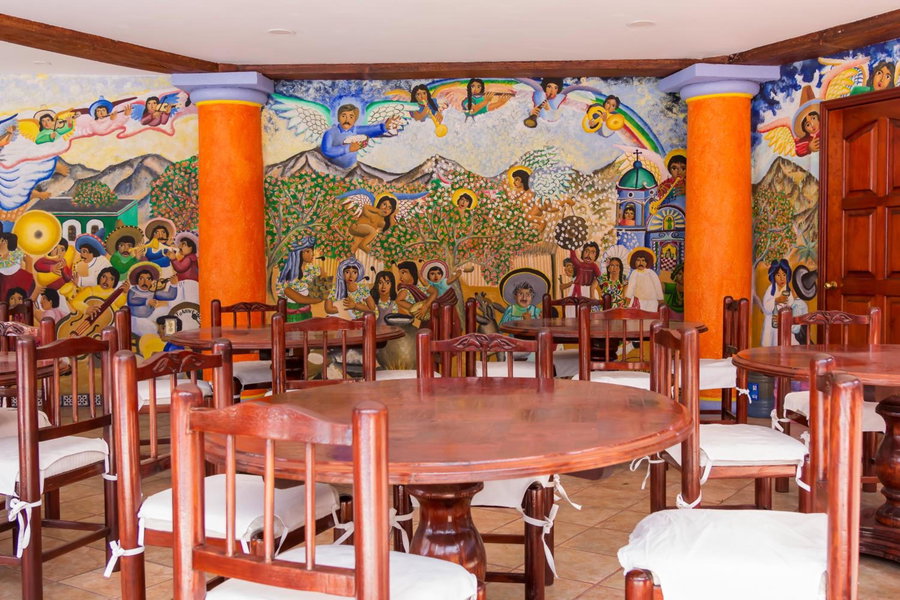 Santa Helena Plaza, Oaxaca City, Mexique