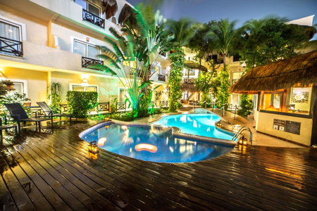Hotel Riviera Del Sol, Playa del Carmen, México