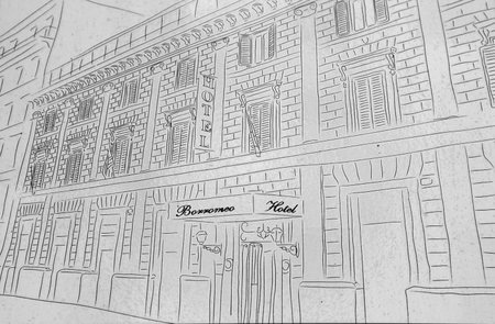 Hotel Borromeo, Rome, Italia