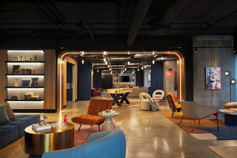 New Hotel Moxy Montreal Downtown, Montreal, Canada