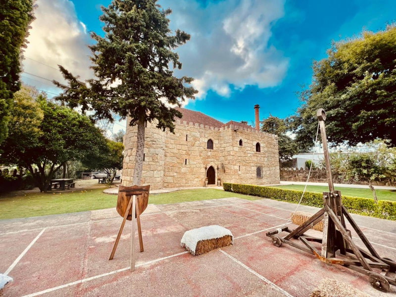 Castelo de Portugraal, Vilela, Portugal