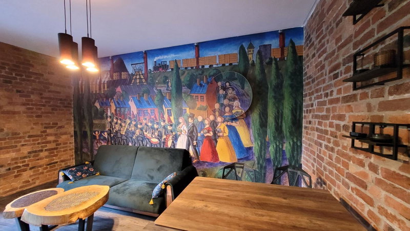 Apartament Złote Żdżadło Nikiszowiec, Katowice, Польша