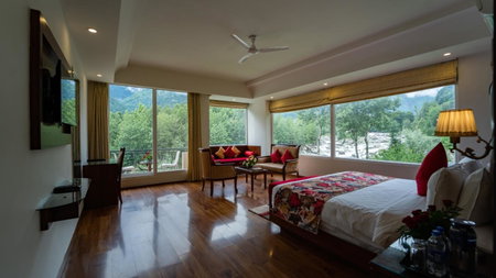 The Allure Grand - Riverside Resort & Spa, Manāli, Индия