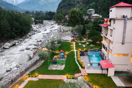 The Allure Grand - Riverside Resort & Spa, Manāli, Индия
