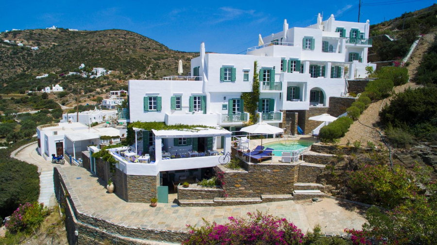 Niriedes Hotel, Platis Yialos Sifnos, Greece