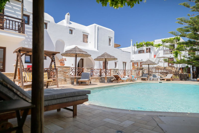 Anemomilos Beach hotel, Agia Anna Naxos, Греция