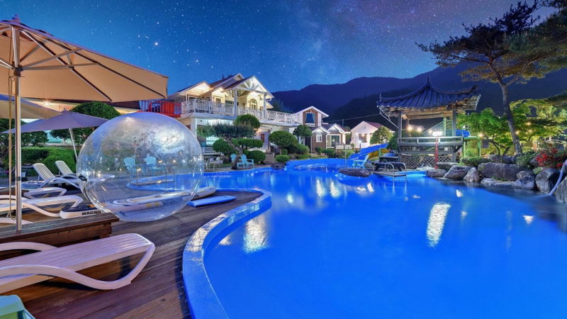 Kapyeong Ilsang Talchul Pension Water Slide, Gapyeong, Южная Корея