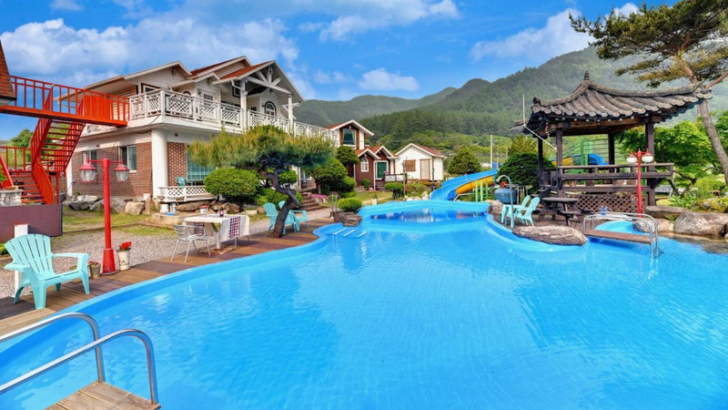 Kapyeong Ilsang Talchul Pension Water Slide, Gapyeong, Южная Корея