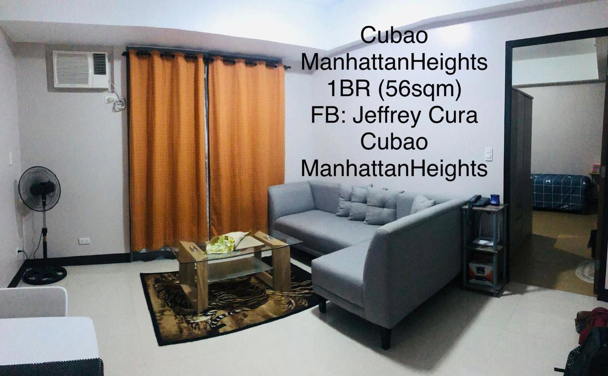 Hotel · Cubao ManhattanHeights Unit 7EF Tower B, 1BR, Manila