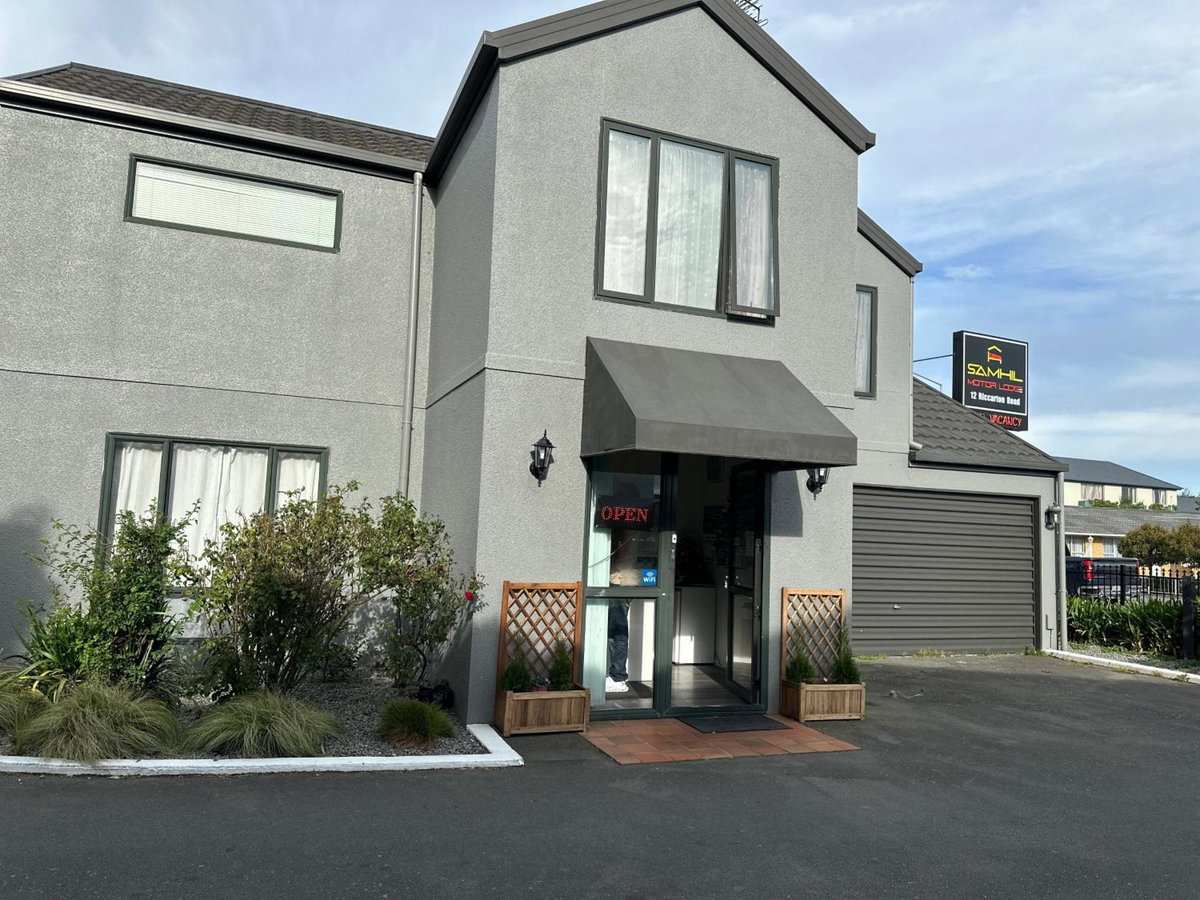 Hôtel · Samhil Motor Lodge, Christchurch