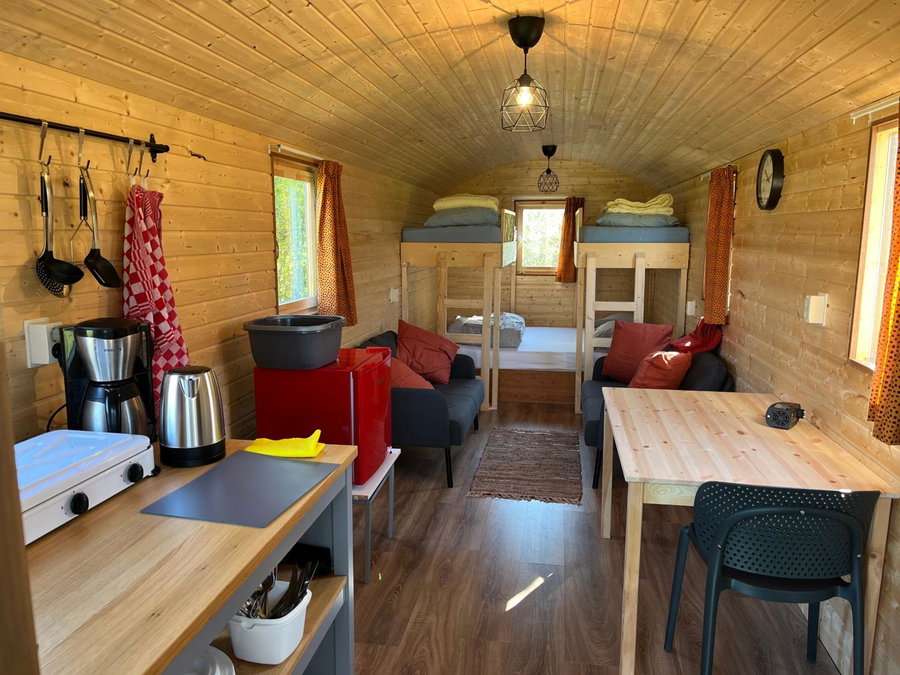 Pipowagen voor 4 personen, Diever, The Netherlands